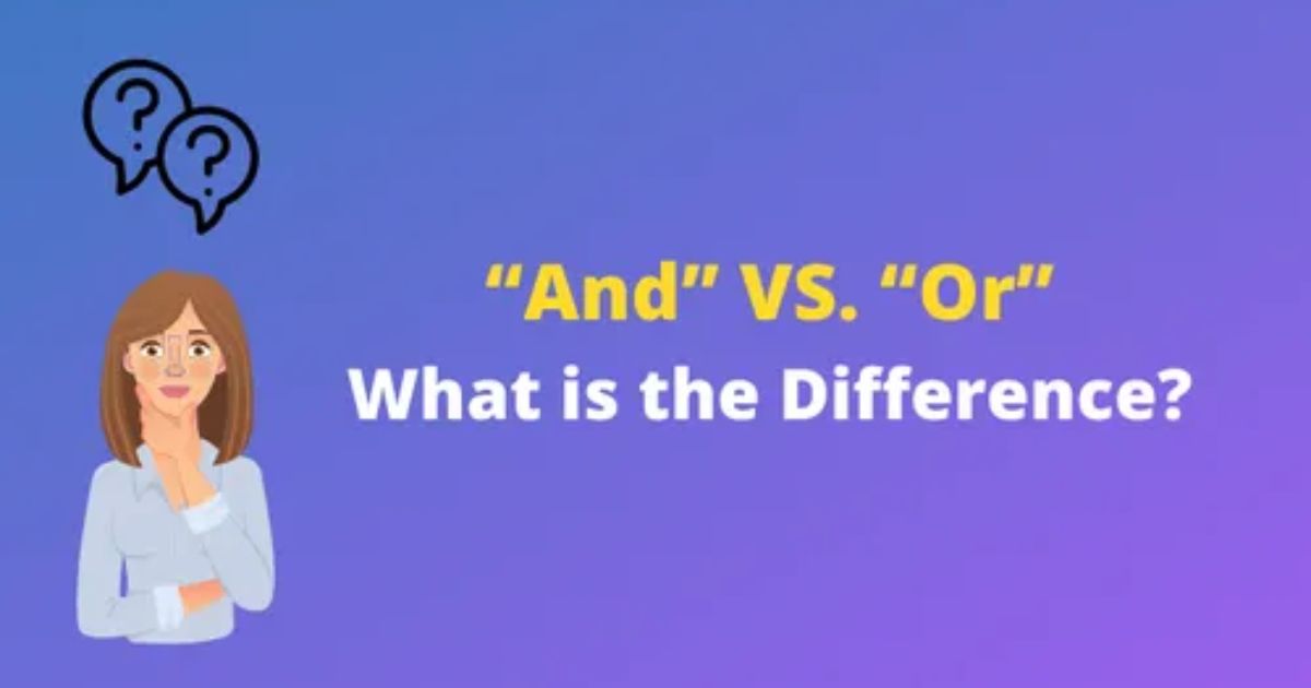 And vs Or: Choosing Conjunction for Options and Alternatives